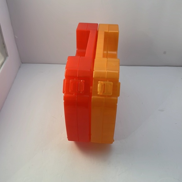 Bakugan Battle Brawlers Carrying Storage Case Set of 2 Empty Stackable - Picture 6 of 9